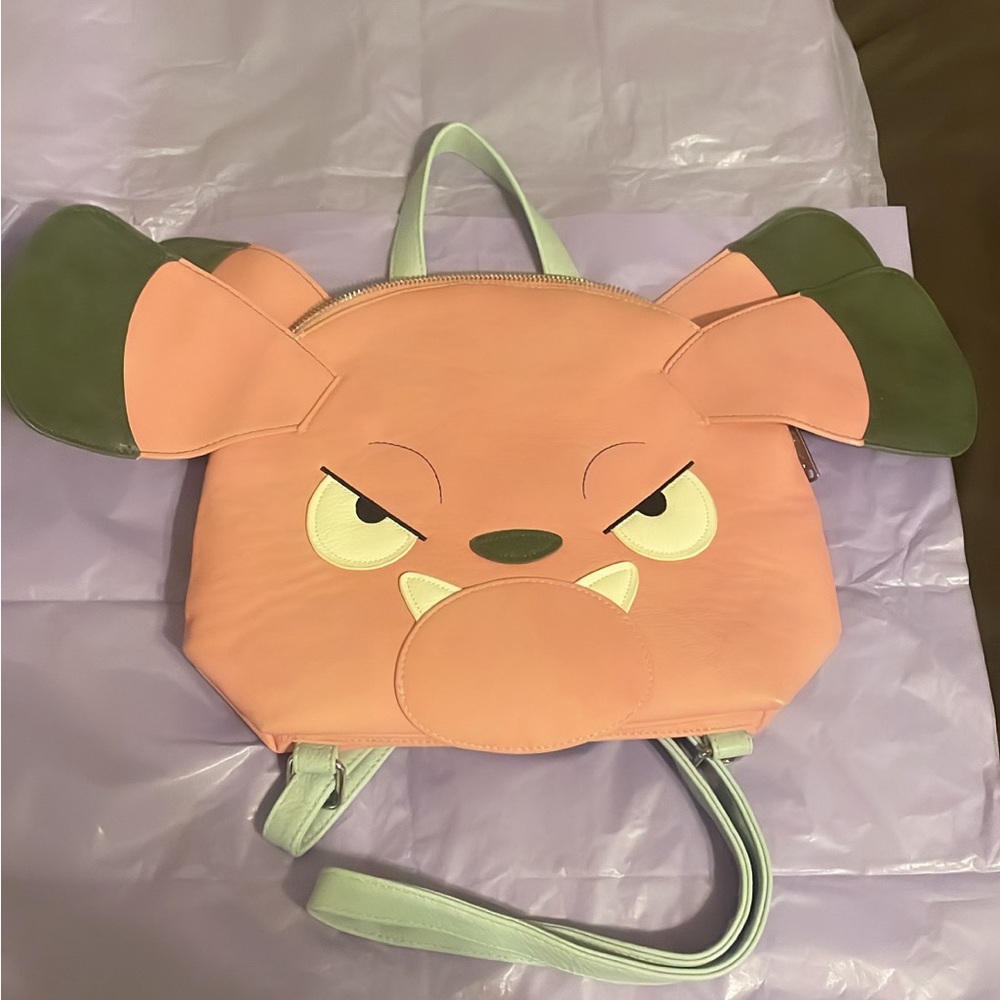Pink pokemon snuffle dog bag